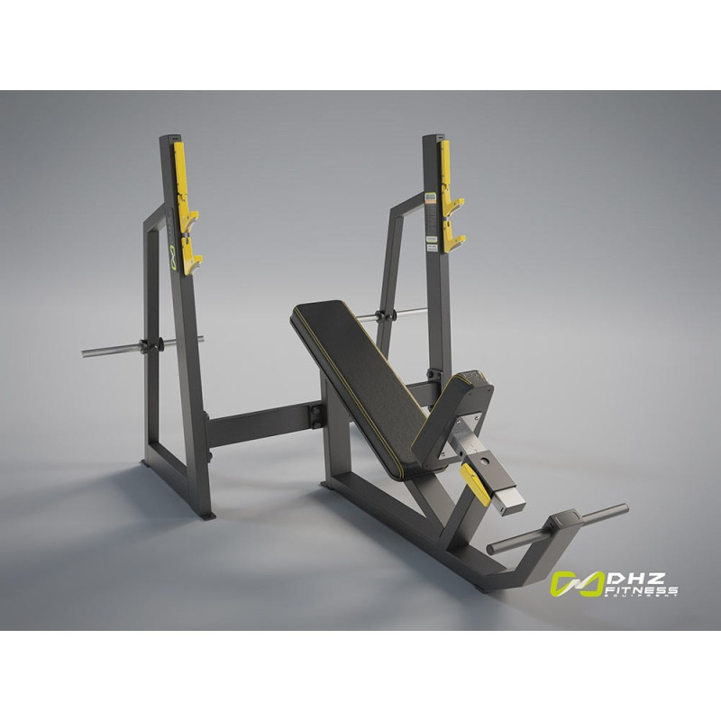 D-A3042 DHZ - EVOST II - Banco Olimpico Press Inclinado // Olympic Incline Bench - Imagen 1