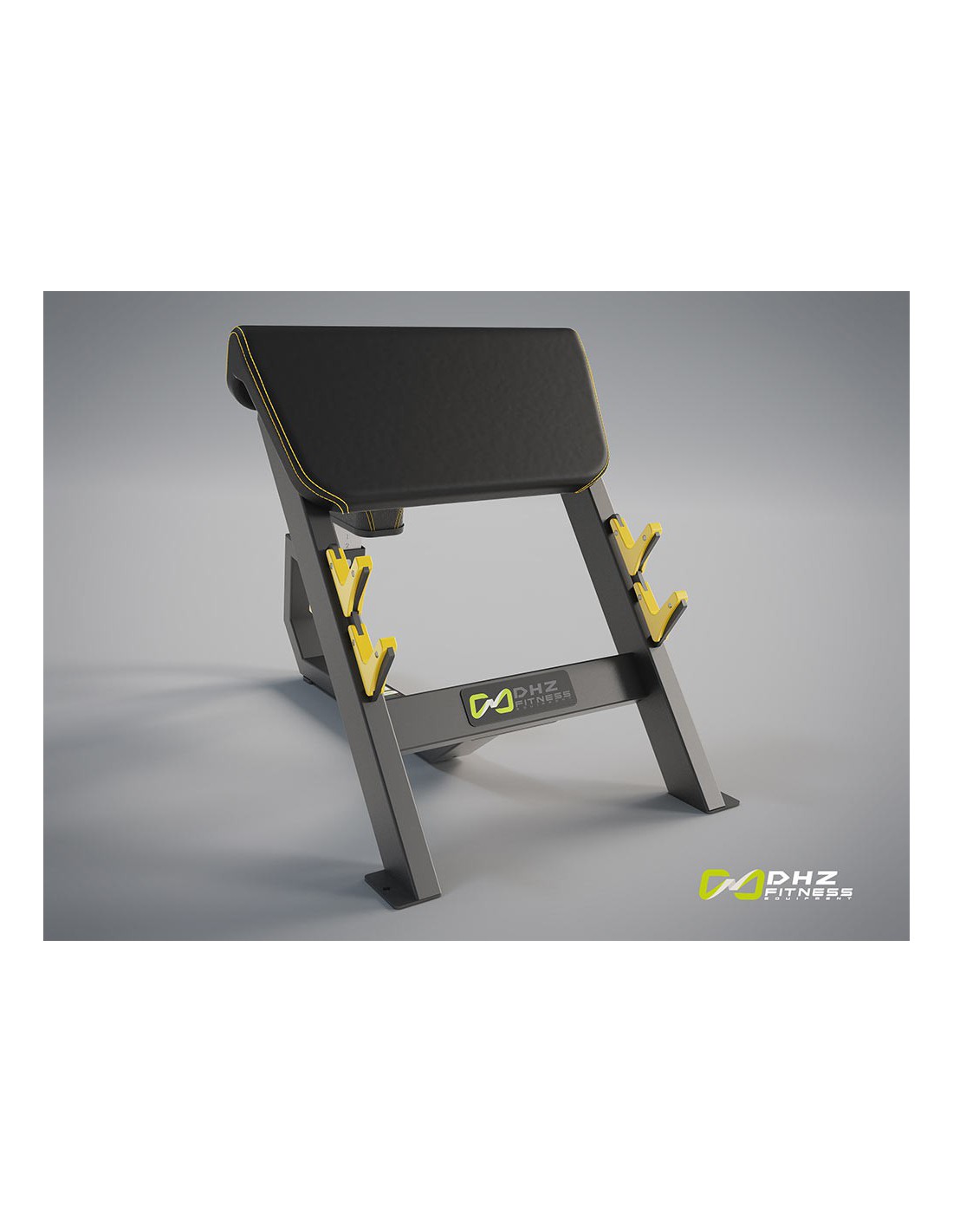 D-A3044 DHZ - EVOST II - Banco Scott // Seated Preacher Curl - Imagen 1