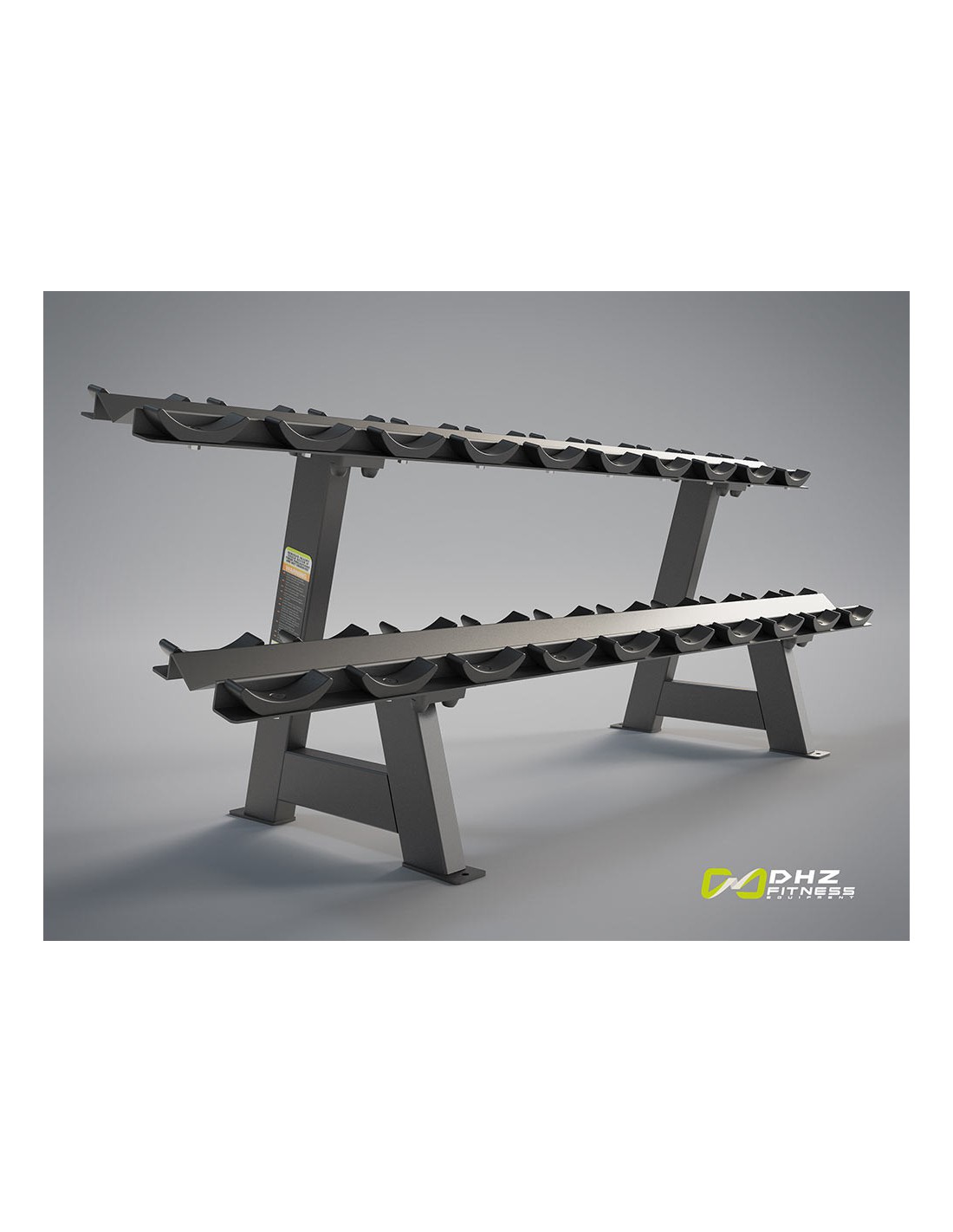 D-A3077 DHZ - EVOST II - Soporte Mancuernas 10 Pares // Dumbbell Rack - Imagen 1