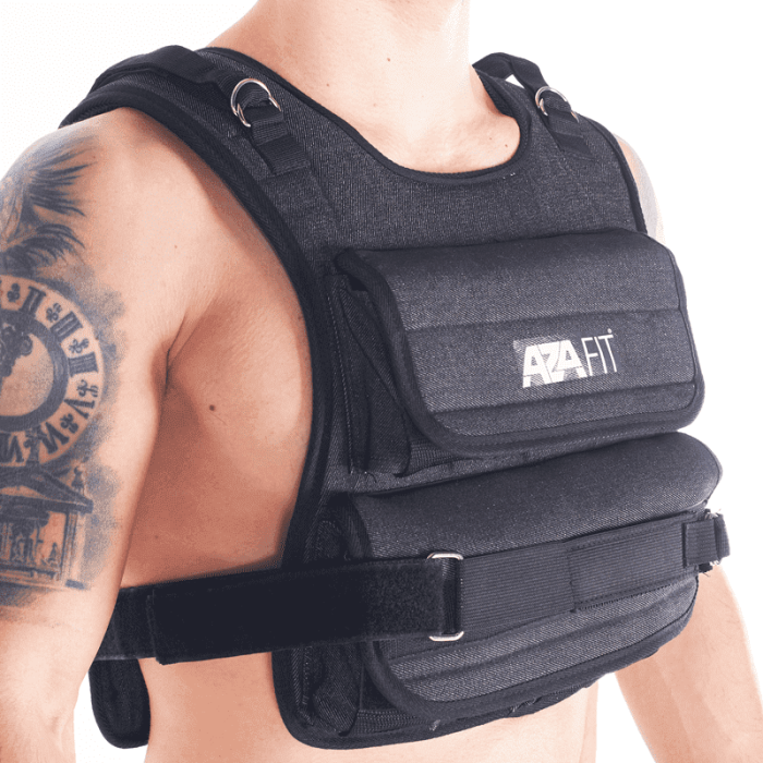 Weight Vest Black 20Kg - Imagen 2