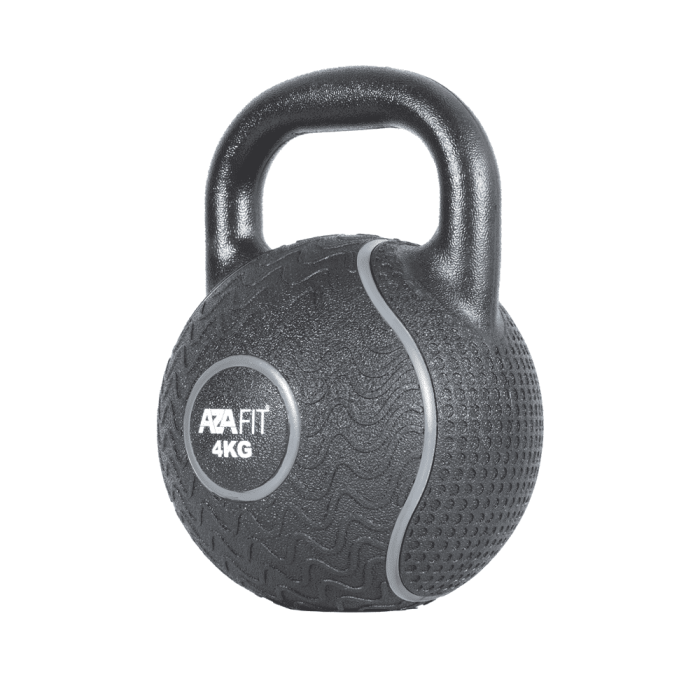 Rubber Kettlebells 4KG unit - Imagen 2