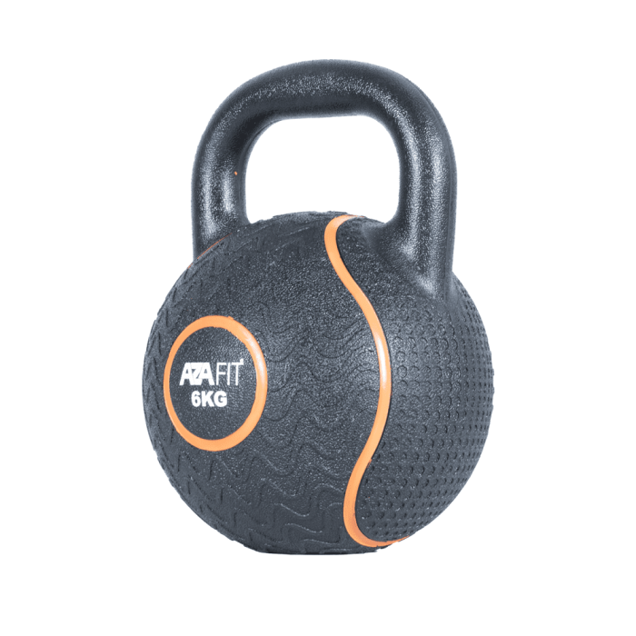 Rubber Kettlebells 6KG unit - Imagen 2
