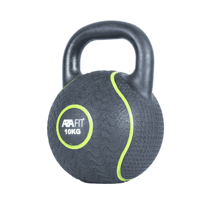 Rubber Kettlebells 10KG unit - Imagen 2