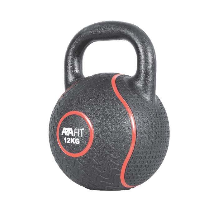 Rubber Kettlebells 12KG unit - Imagen 2
